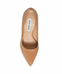STEVEMADDEN JASMINE TAN LEATHER WOMEN’S SHOES