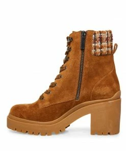 SteveMadden WOMEN’S SHOES JAYDIN-F BROWN SUEDE