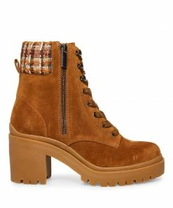 SteveMadden WOMEN’S SHOES JAYDIN-F BROWN SUEDE