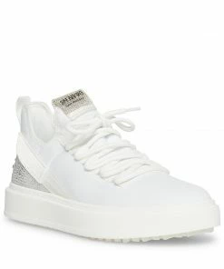 STEVEMADDEN GOLF SHOES JENA WHITE