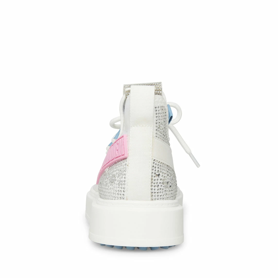 STEVEMADDEN GOLF SHOES JENA WHITE MULTI