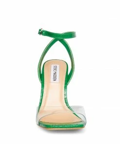 SteveMadden Clear Winners JESSENIA GREEN
