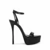 SteveMadden The Wedding Edit JUSTIFY BLACK LEATHER