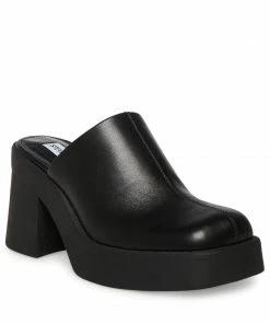 SteveMadden KAM BLACK LEATHER