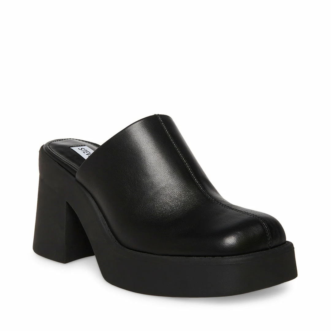 SteveMadden KAM BLACK LEATHER