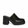 SteveMadden KAM BLACK LEATHER