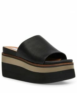 Recurate KING BLACK LEATHER - SM REBOOTED Platforms