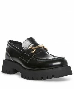 SteveMadden LANDO BLACK LEATHER