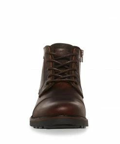 SteveMadden NEW & NOW LANIER BROWN LEATHER