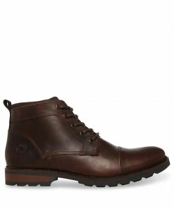 SteveMadden NEW & NOW LANIER BROWN LEATHER