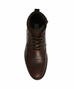 SteveMadden NEW & NOW LANIER BROWN LEATHER
