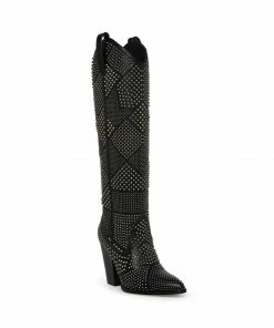 STEVEMADDEN NEW & NOW LASSO-S BLACK