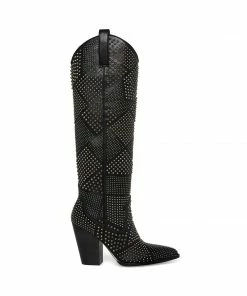 STEVEMADDEN NEW & NOW LASSO-S BLACK