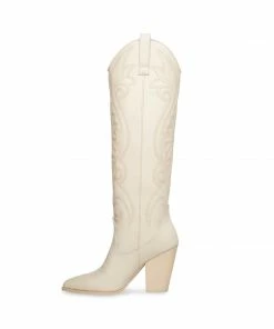 STEVEMADDEN LASSO BONE LEATHER