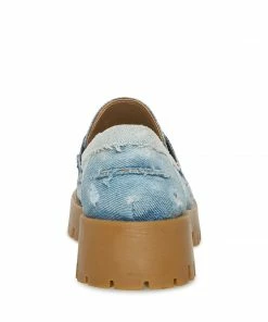 STEVEMADDEN LAWRENCE DENIM MULTI NEW & NOW