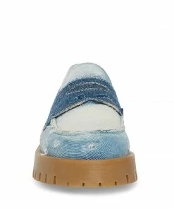 STEVEMADDEN LAWRENCE DENIM MULTI NEW & NOW