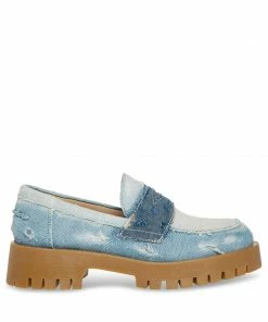STEVEMADDEN LAWRENCE DENIM MULTI NEW & NOW