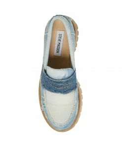 STEVEMADDEN LAWRENCE DENIM MULTI NEW & NOW