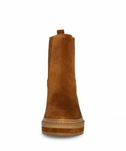 STEVEMADDEN LENNY CHESTNUT SUEDE NEW & NOW