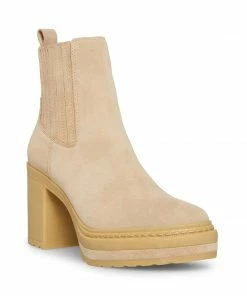 STEVEMADDEN LENNY SAND SUEDE NEW & NOW