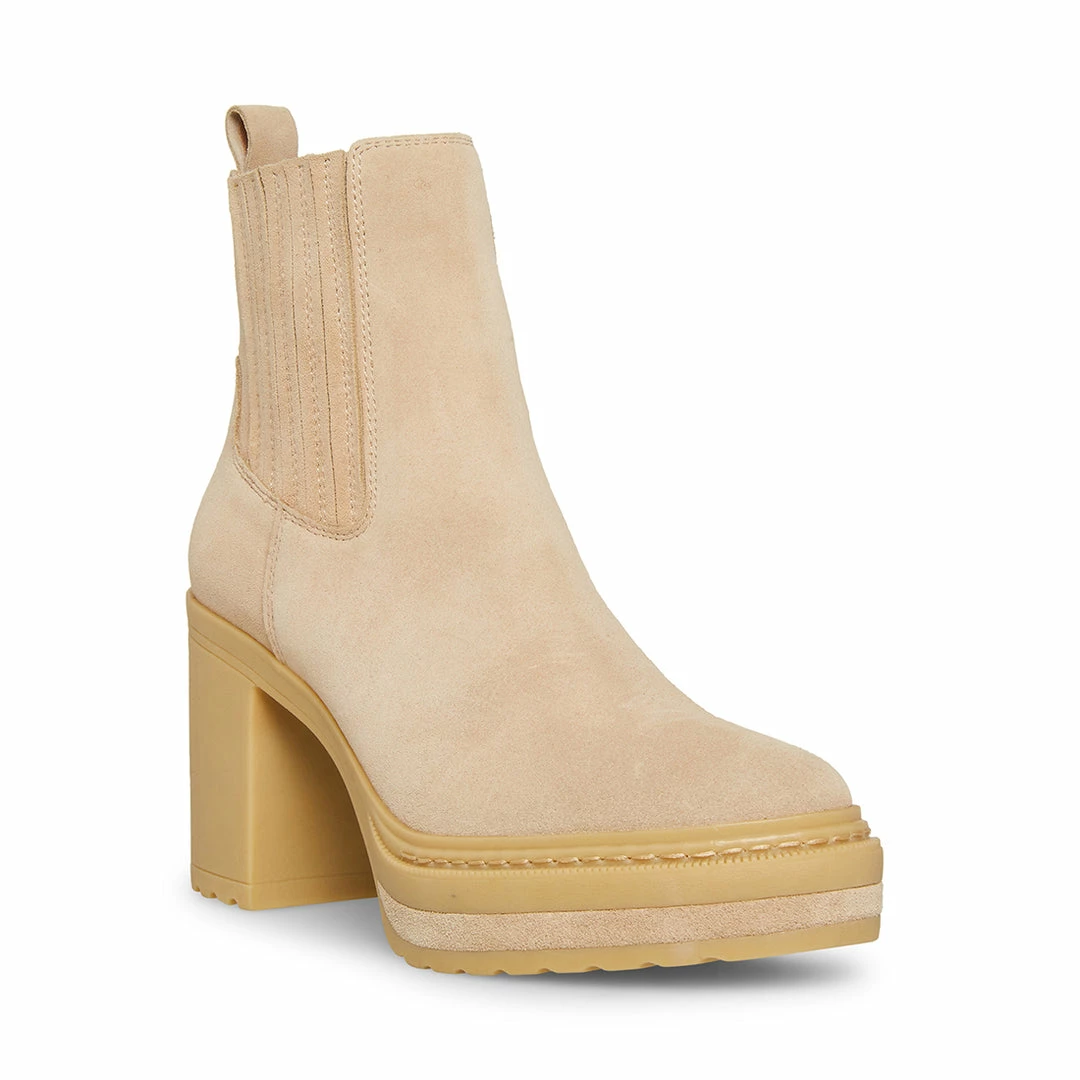 STEVEMADDEN LENNY SAND SUEDE NEW & NOW