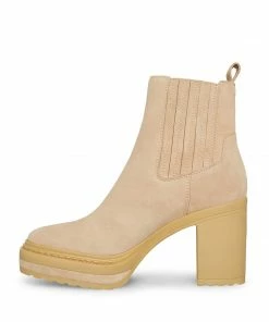 STEVEMADDEN LENNY SAND SUEDE NEW & NOW