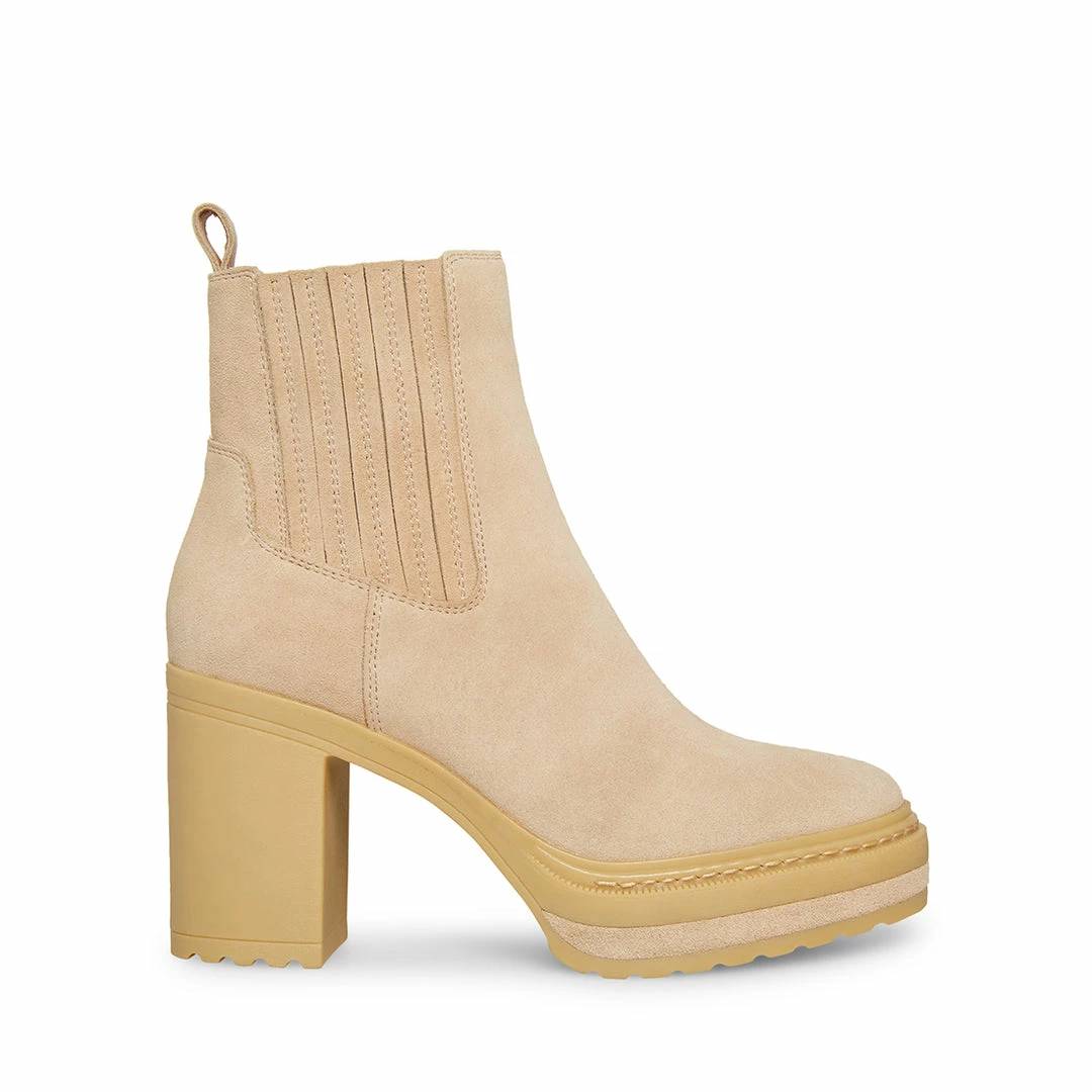 STEVEMADDEN LENNY SAND SUEDE NEW & NOW