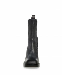 STEVEMADDEN LIRA BLACK LEATHER