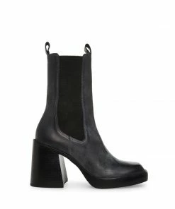 STEVEMADDEN LIRA BLACK LEATHER