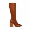 STEVEMADDEN LIZA TAN LEATHER NEW & NOW