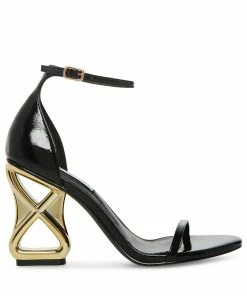 STEVEMADDEN LUCILLE BLACK PATENT