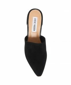 SteveMadden LYRA BLACK SUEDE