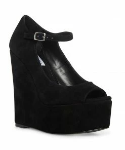 SteveMadden MACIE BLACK SUEDE