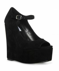 Recurate RESALE MACIE BLACK SUEDE - SM REBOOTED