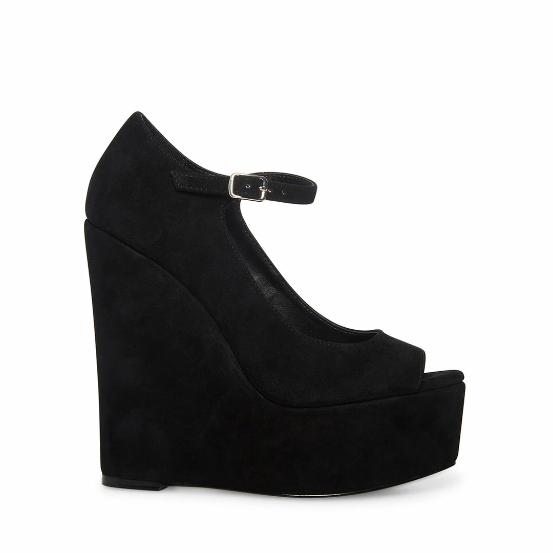 SteveMadden MACIE BLACK SUEDE