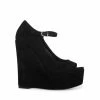 Recurate RESALE MACIE BLACK SUEDE - SM REBOOTED