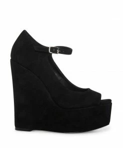 Recurate RESALE MACIE BLACK SUEDE - SM REBOOTED