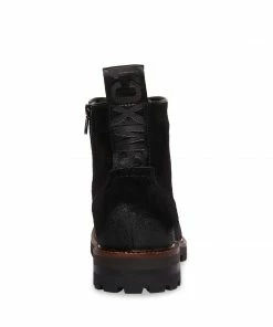 SteveMadden MEN'S MACKEE BLACK SUEDE