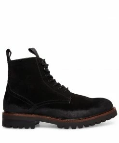 SteveMadden MEN'S MACKEE BLACK SUEDE