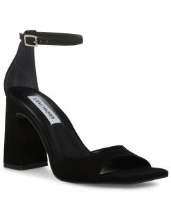 STEVEMADDEN NEW & NOW MARGOT BLACK NUBUCK