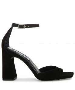 STEVEMADDEN NEW & NOW MARGOT BLACK NUBUCK
