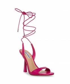 STEVEMADDEN NEW & NOW MICHELLE PINK LEATHER