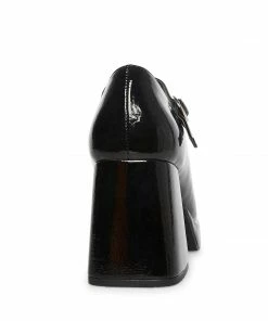 SteveMadden MINGLE BLACK PATENT