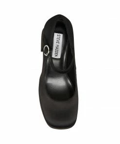 STEVEMADDEN MINGLE BLACK SATIN