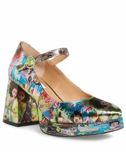 SteveMadden MINGLE COMIC PRINT