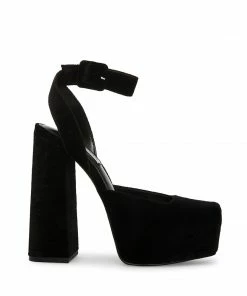 STEVEMADDEN MONICA BLACK VELVET