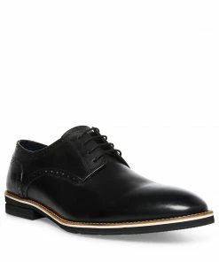 SteveMadden DERBYY BLACK LEATHER MEN'S