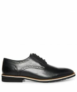 SteveMadden DERBYY BLACK LEATHER MEN'S