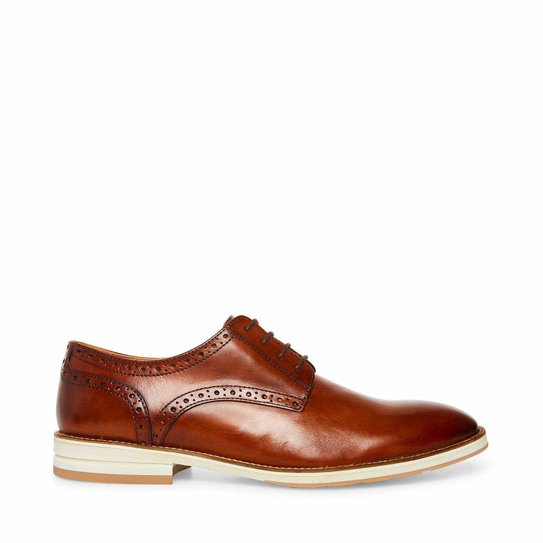 SteveMadden MEN'S DERBYY BROWN LEATHER