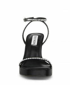 SteveMadden NATALIE BLACK Rhinestones